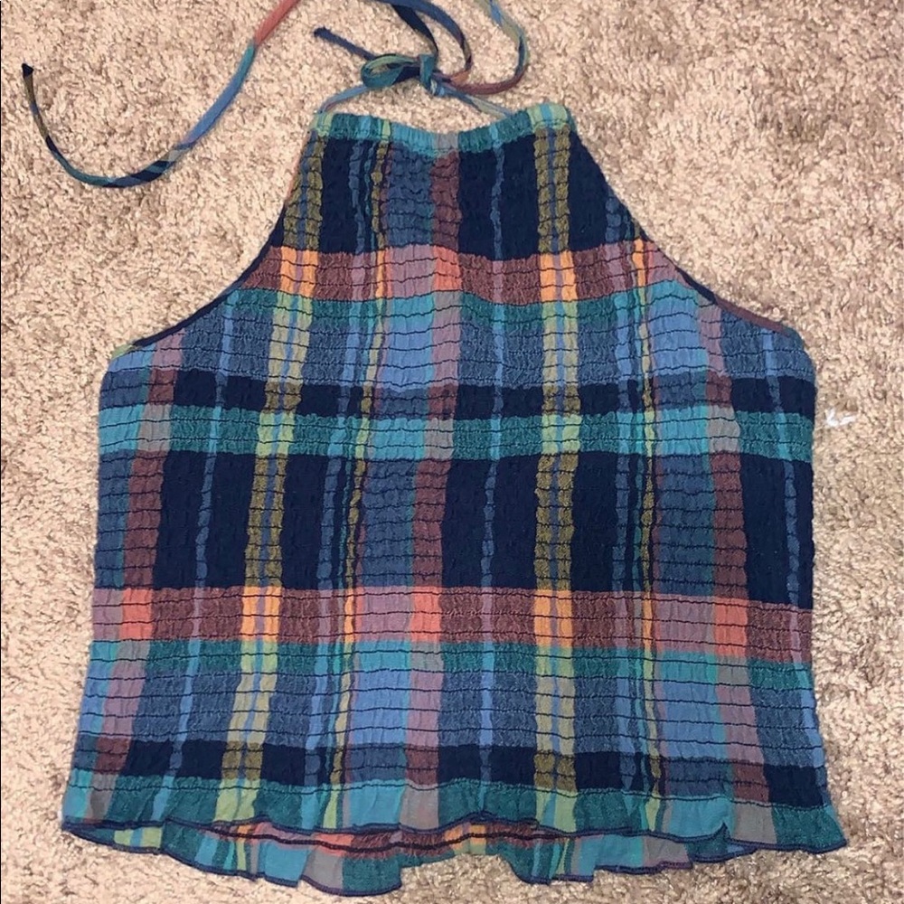American Eagle Halter top. Also cropped.
